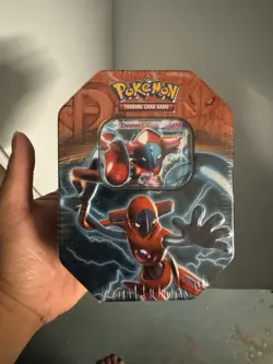 Pokemon Card Game 2013 DEOXYS EX Fall Tin Black & White Factory Sealed English - Image 1