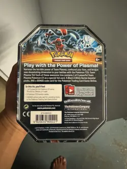 Pokemon Card Game 2013 DEOXYS EX Fall Tin Black & White Factory Sealed English - Image 2