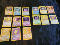 Complete Unlimited Fossil Set ALL of the 62/62 Pokemon TCG Trading Game Cards!! - Image 5