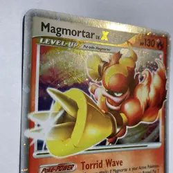 Magmortar LV.X Pokemon TCG 123/123 Mysterious Treasures Holo Card - Image 3