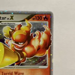 Magmortar LV.X Pokemon TCG 123/123 Mysterious Treasures Holo Card - Image 5