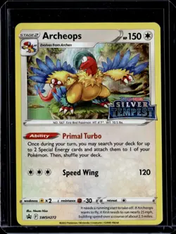 Archeops SWSH272 / SW&SH Black Star Promo 2022 (NM) / Pokemon TCG - Image 1