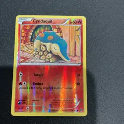 Pokemon Cyndaquil 18/162 Breakthrough Reverse Holo 60HP Basic Common TCG Card - Image 1