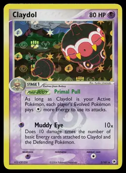 Pokemon Card - Claydol Hidden Legends 2/101 Reverse Holo Rare - Image 1