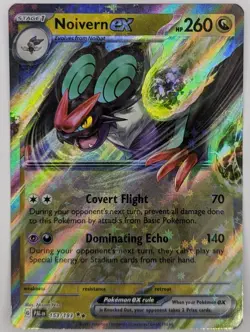Noivern ex 153/193 Pokemon TCG Scarlet & Violet Paldea Evolved Double Rare NM - Image 1