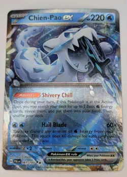Chien-Pao ex 061/193 Pokemon TCG S&V Paldea Evolved Double Rare NM - Image 1