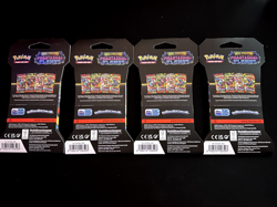 Pokemon TCG Mega Evolution Phantasmal Flames 4x Sleeved Booster Pack Art Set NEW - Image 2