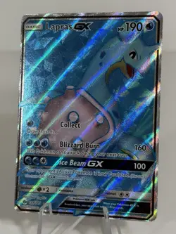 Pokemon TCG Lapras GX 139/149 Holo Ultra Rare Full Art Sun & Moon 2017 [NM] - Image 4