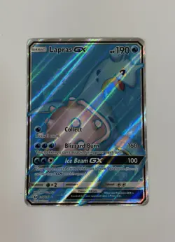 Pokemon TCG Lapras GX 139/149 Holo Ultra Rare Full Art Sun & Moon 2017 [NM] - Image 5