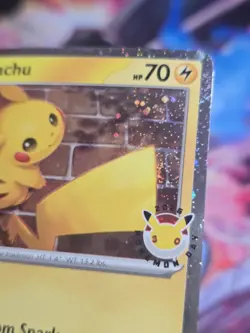 Pokemon TCG Pikachu 051/162 Stamped 2026 Pokemon Day Promo TAIL SWIRL 🍥 - Image 1
