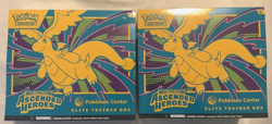 2 BOXES OF POKEMON ASCENDED HEROES ETB - FACTORY SEALED - IN HAND🔥 - Image 1