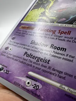 Pokemon Gengar 18/100 - Rare 2009 World Championships Promo Jason Martinez DMG - Image 2