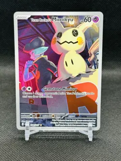 Team Rocket's Mimikyu 238/217 (Illustration Rare) Ascended Heroes NM Pokemon TCG - Image 1