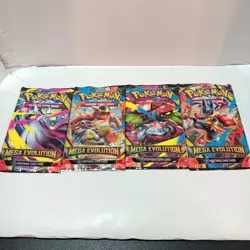 Pokemon Mega Evolution Booster Pack Art Set Sealed - Image 1