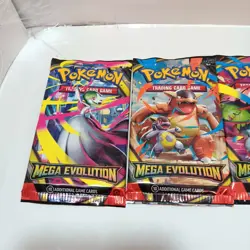 Pokemon Mega Evolution Booster Pack Art Set Sealed - Image 2