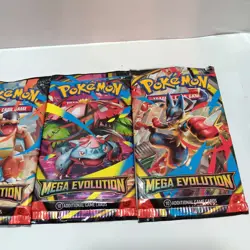 Pokemon Mega Evolution Booster Pack Art Set Sealed - Image 3