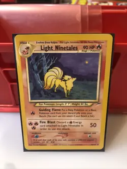 Light Ninetales 50/105 Neo Destiny Unlimited Pokemon TCG WOTC - NM/MINT - Image 1