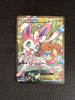 The Pokemon Company Sylveon EX Full Art Ultra Rare Holo RC 32/32 Generations - Image 1