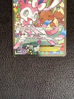 The Pokemon Company Sylveon EX Full Art Ultra Rare Holo RC 32/32 Generations - Image 2
