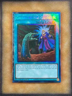 Yugioh Called by the Grave RA01-EN057 Prismatic Collector Rare 1st Ed NM - Image 1
