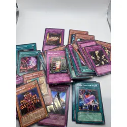 Yu-Gi-Oh! Lot Of Random Playing Cards 1996 Total Of 83 EUC Some Duplicate 90s - Image 5