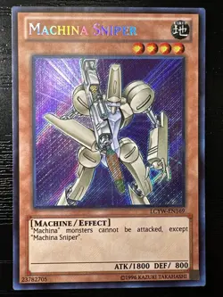 Machina Sniper - LP - LCYW-EN169 - Unlimited - Secret Rare - Image 1
