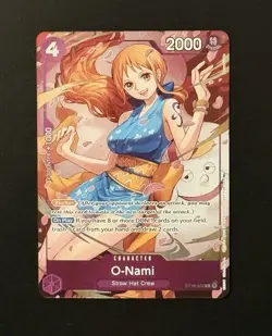 O-Nami ST18-002 Campaign Dash Pack Promo Heroines Edition One Piece Card English - Image 1