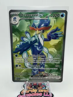 Quaquaval ex 235/193 Full Art Secret Rare Paldea Evolved Pokemon Card NM - Image 1