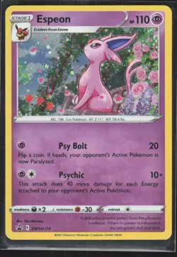 Espeon Promo SWSH: Sword & Shield Promo Cards SWSH174 NM - Image 1