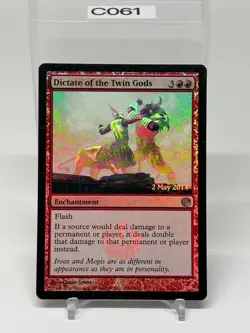 Dictate of the Twin Gods -Foil Light Play MTG 93 - Image 1