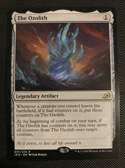 Magic the Gathering the Ozolith Ikoria: Lair of Behemoths Regular Card - Image 1