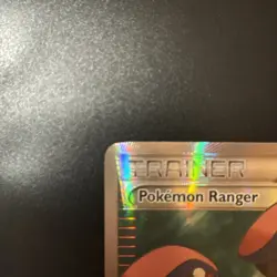 Pokemon TCG Steam Siege Pokemon Ranger 113/114 Full Art Ultra Rare Holo Card - Image 4
