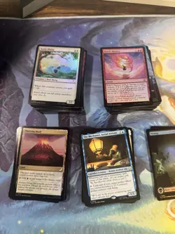 MTG Avatar Bulk Lot ~ 132 cards, Rares, Lands, Tokens, & Foils Magic TLE TLA - Image 2