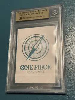 Iceburg GOLD FOIL DON !! Card ONE PIECE Card The Best PRB-01 Japanese BGS 9.5 - Image 2