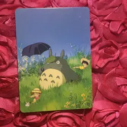 My Neighbor Totoro STUDIO GHIBLI Fantasy Anime ACG Girl Holo Card - Image 5