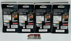 DRAGON BALL Z CARD GAME BLAZING AURA SLEEVED BOOSTER PACK LOT OF 20 - 5 EACH ART - Image 2