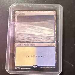 Magic: The Gathering - Tundra Land Rare 30th Anniversary Edition 0280 - Image 2
