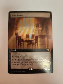 War Room Extended Art Foil (CMR) # 716 Near Mint (NM) Never Played MTG - Image 1