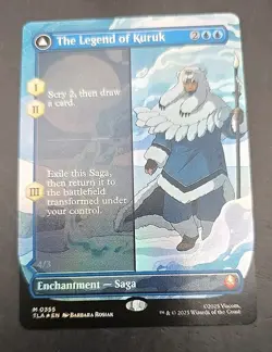 The Legend of Kuruk (Borderless) Avatar: The Last Airbender MTG Foil Near Mint - Image 1