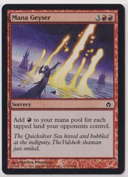 MTG Mana Geyser Fifth Dawn Foil - Image 1