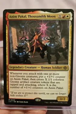 🔥 MTG Anim Pakal, Thousandth Moon The Lost Caverns of Ixalan Rare 0223 NM 🔥 - Image 1