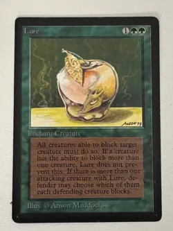 Magic the Gathering MTG Beta Lure LP (Beta Bob) - Image 1