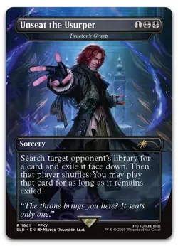 Unseat the Usurper - Praetor's Grasp #1861 (NM) Secret Lair Drop SLD Magic MTG - Image 1