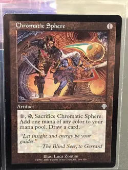 4x Chromatic Sphere LP #299 Invasion MTG Magic - Image 5
