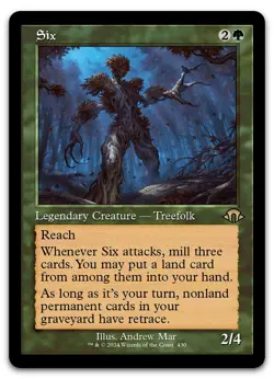 Six (Retro Frame) #430 (NM) Modern Horizons 3 MH3 Magic MTG - Image 1