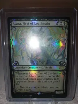 MTG Magic the Gathering Ayara, First of Locthwain (foil) March of the Machine NM - Image 2