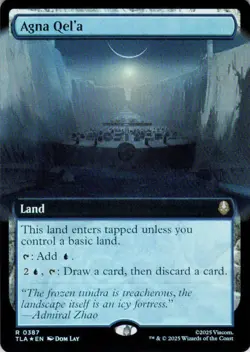 MTG Agna Qel'a (Extended Art) (387) | NM Foil | Avatar: The Last Airbender {TLA} - Image 2