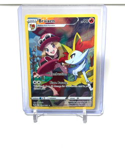 Braixen TG01/TG30 Full Art - Silver Tempest Trainer Gallery - Pokemon TCG - NM - Image 1