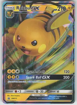 Pokemon TCG Raichu GX - Promo SM Promos SM213 - Image 1