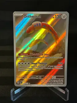 Pokemon TCG Orthworm Illustration Rare #224/193 SV: Paldea Evolved - Image 1